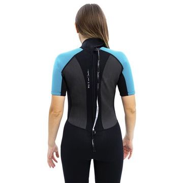 Гидрокостюм женский Marlin Bali shorty черный/синий 2 мм