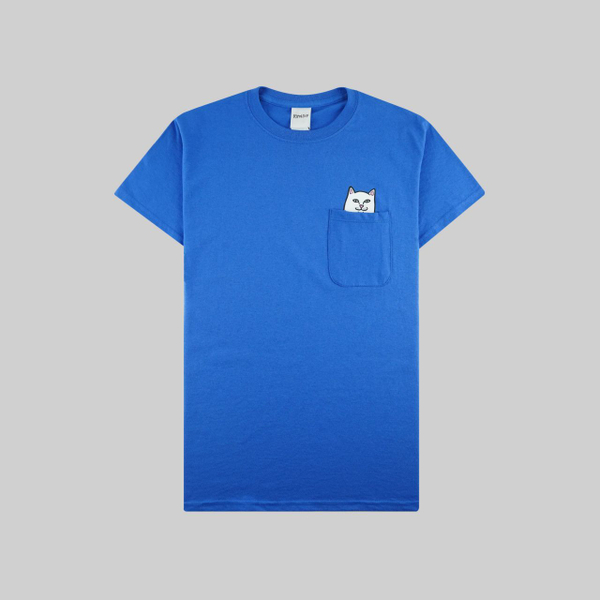  Футболка мужская Ripndip Lord Nermal Pocket артикул:RND4751Z - купить в магазине Дайс