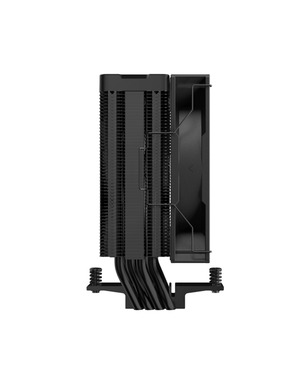 DEEPCOOL AG400 DIGITAL BK ARGB LGA1700/1200/115X/AM5/AM4 (9шт/кор, TDP 220W, PWM, ARGB Fan 120mm, 4 тепл. трубки, черный) RET