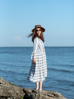 Платье в полоску МОРСКОЕ