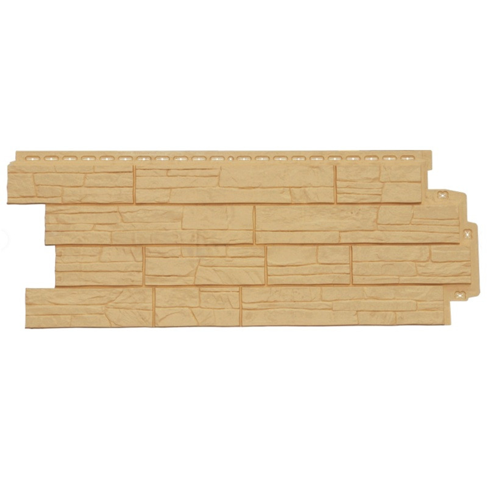 Панель фасадная Grand Line Classic Сланец песочный 1110х418 мм