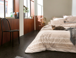 Постельное белье 2 спальное евро Blanc des Vosges Keop Sable