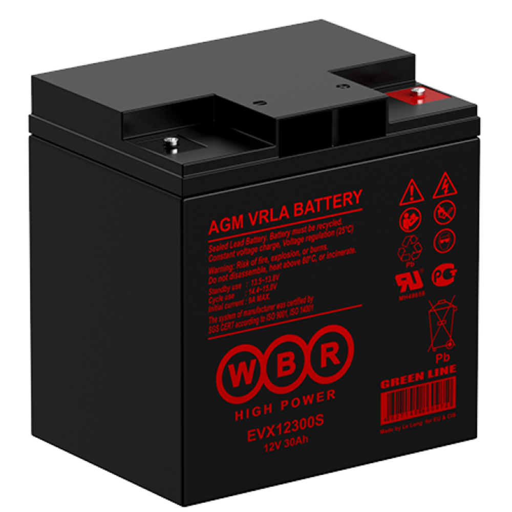 Тяговая аккумуляторная батарея WBR EVX12300S