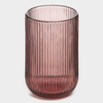 Стакан стеклянный Магистр «Грани», 400 мл, 8×13 см, цвет сиреневый