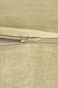 ZARA HOME ЧЕХОЛ ДЛЯ ДЕКОРАТИВНОЙ ПОДУШКИ С ВЫШИВКОЙ, СВЕТЛО-ЗЕЛЕНЫЙ