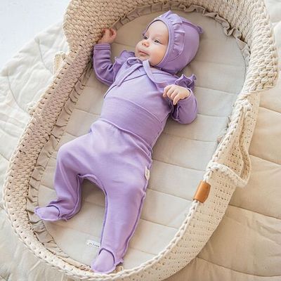 Leggings 0-3 months - Lavender