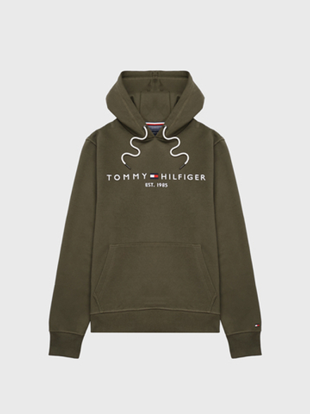 Худи Tommy Hilfiger Tommy Logo Army Green