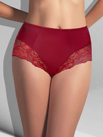 Высокие трусики-слипы Allure (Размер: 46) (Цвет: синий с бежевым)