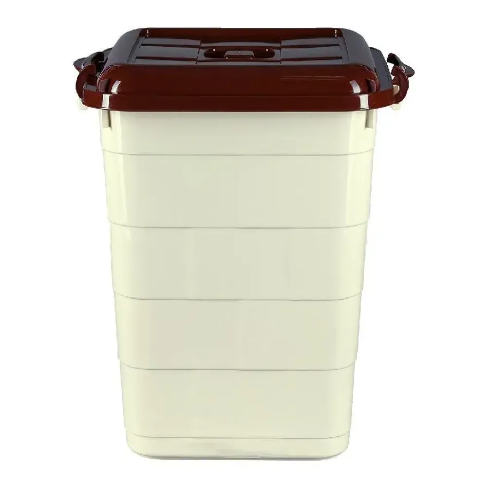 Бак Bricks 55л Слоновая кость + коричневый