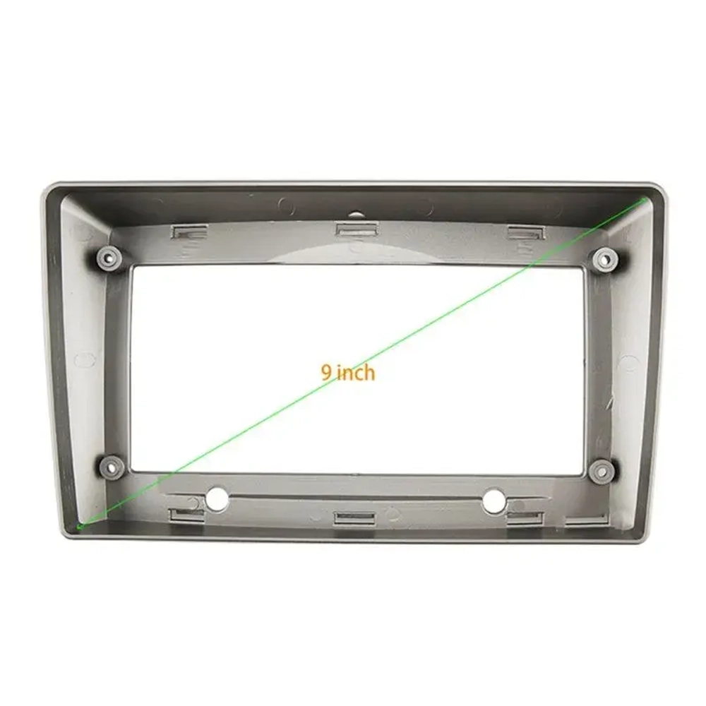 Комплект рамки с разъёмами 9" Hyundai Starex, H1 2007-2014 (серебро) - Car-Smart 7001S