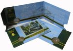10 рублей Орловская область 2005 год в буклете . UNC