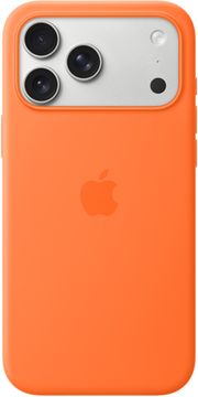 Чехол Apple для iPhone 17 Pro Max Silicone MagSafe, оранжевый