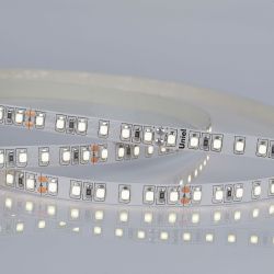 ULS-2835-120LED-m-8mm-IP20-DC24V-9.6W-m-5M-4000K Гибкая светодиодная лента на самоклеящейся основе. Катушка 5 м. в герметичной упаковке. Белый свет 4000K. ТМ Uniel.