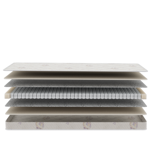 Матрас Мир матрасов детский Young, пружинный, средняя жесткость 80х180