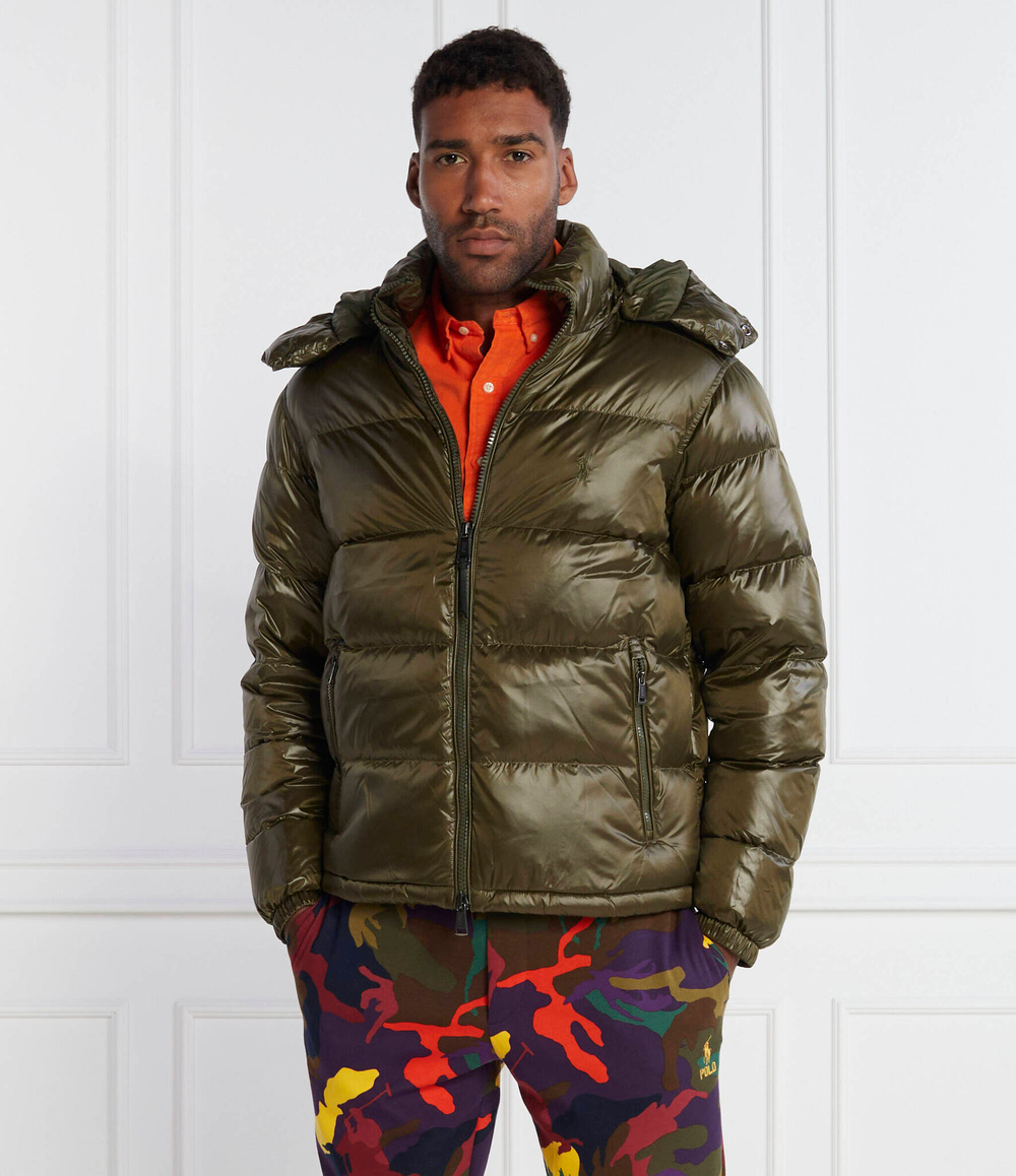 Пуховая куртка POLO RALPH LAUREN - хаки(710922805)