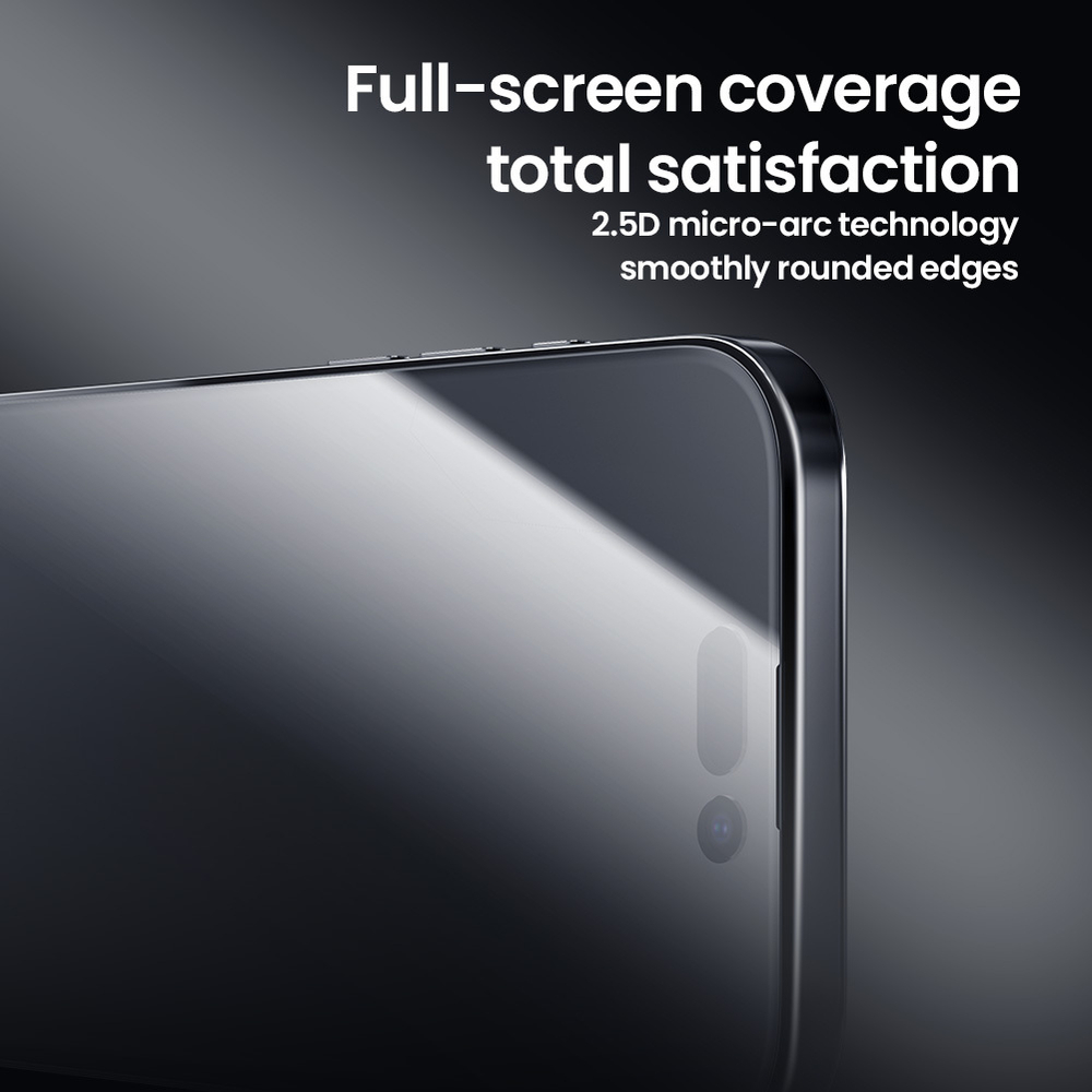 Стекло из закаленного стекла от Nillkin для iPhone 16 Pro Max, серия CP+PRO Anti-Explosion Glass Screen Protector 0.33mm, 2.5D (в комплекте ванночка для установки)