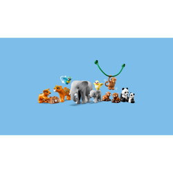 Конструктор LEGO DUPLO - Азиатские дикие животные 10974
