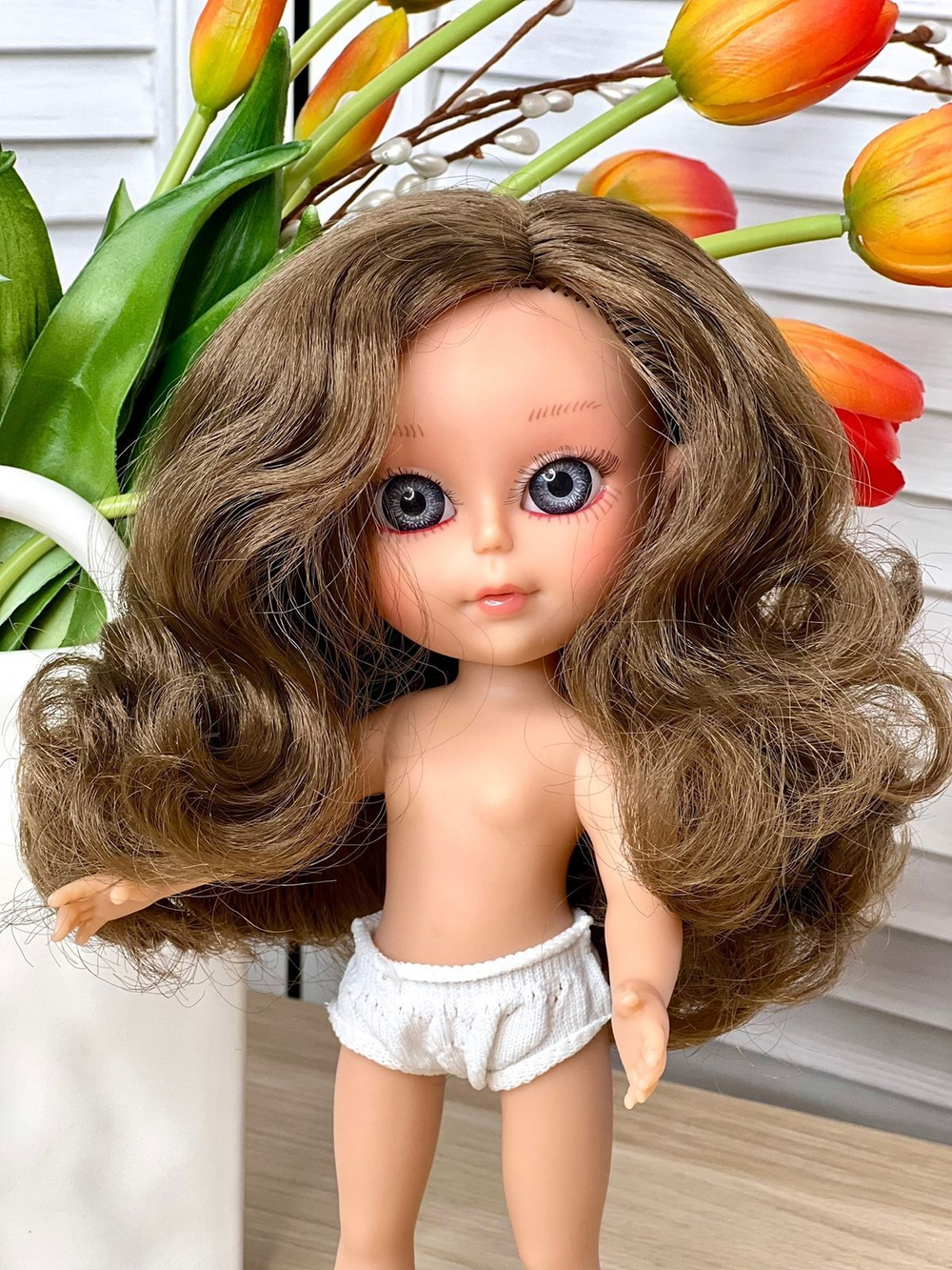 Кукла Nines виниловая 30см Dainty без одежды (2440W5)
