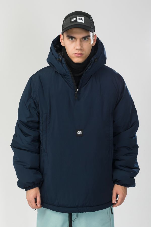 Анорак Зимний Chrome Wide Синий Чернильный - фото 1