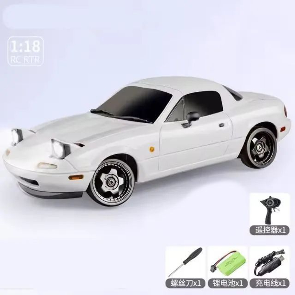 Радиоуправляемая машина для дрифта LD RC масштаб 1:18 2WD 2.4G Mazda MX-5 Gyro a40