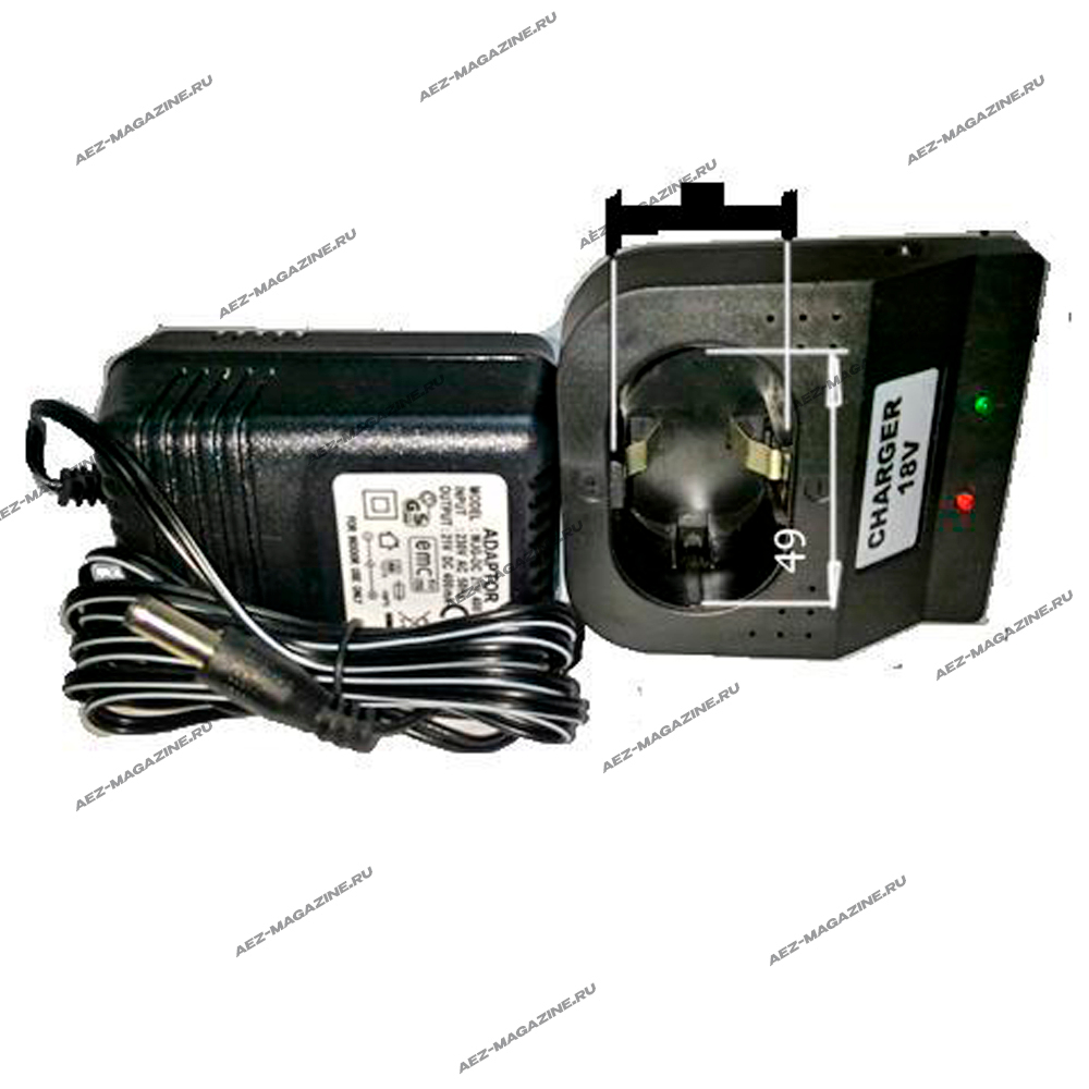 Зарядное устройство подходит для шуруповертов Китай 18В