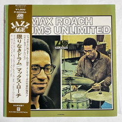 Винтажная виниловая пластинка LP Max Roach Drums Unlimited (Japan 1971) (Obi)