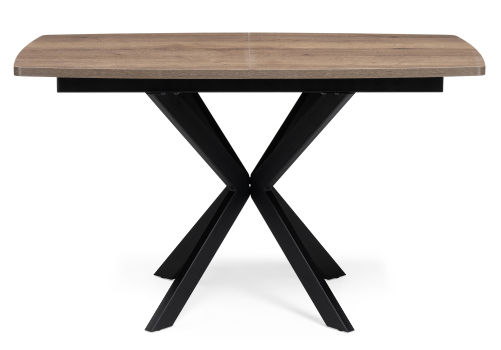 Стол деревянный Woodville Палу дуб галифакс табак, черный