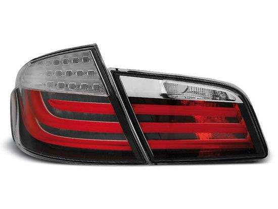 Задние фонари red white led bar для BMW 5 F10