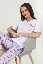 Костюм женский Таксы-2 Виотекс БЕЛЫЙ