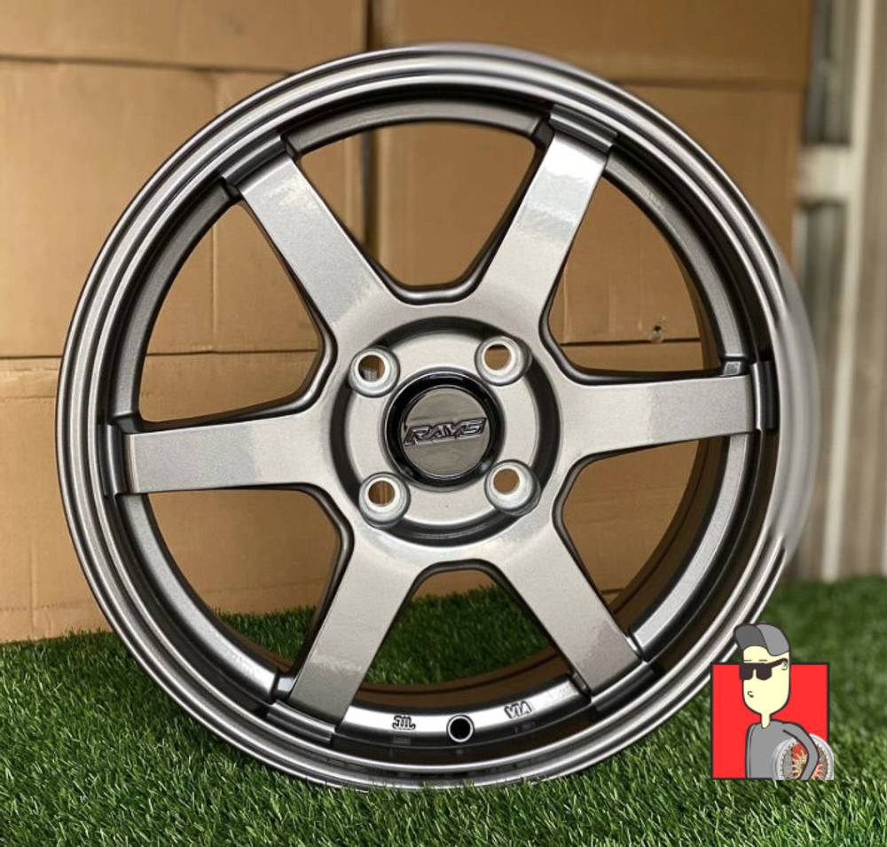 Комплект дисков Rays TE37 14x4.5 et45 4x100
