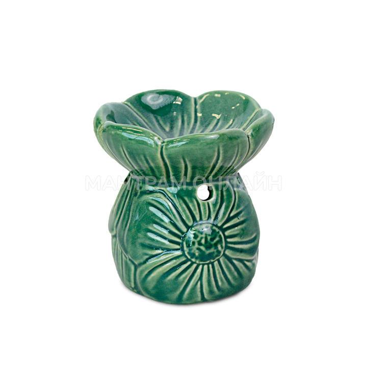 Аромалампа Цветок цвет зеленый 8 см