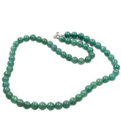 Бусы "Келли 8" празем(авантюрин)