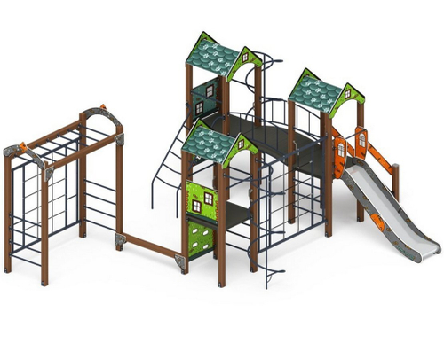 Детский комплекс Городок Город ДИК 2.01.3.04-01 H=1200