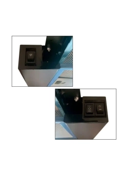 Встраиваемая вытяжка HKH-107 черная