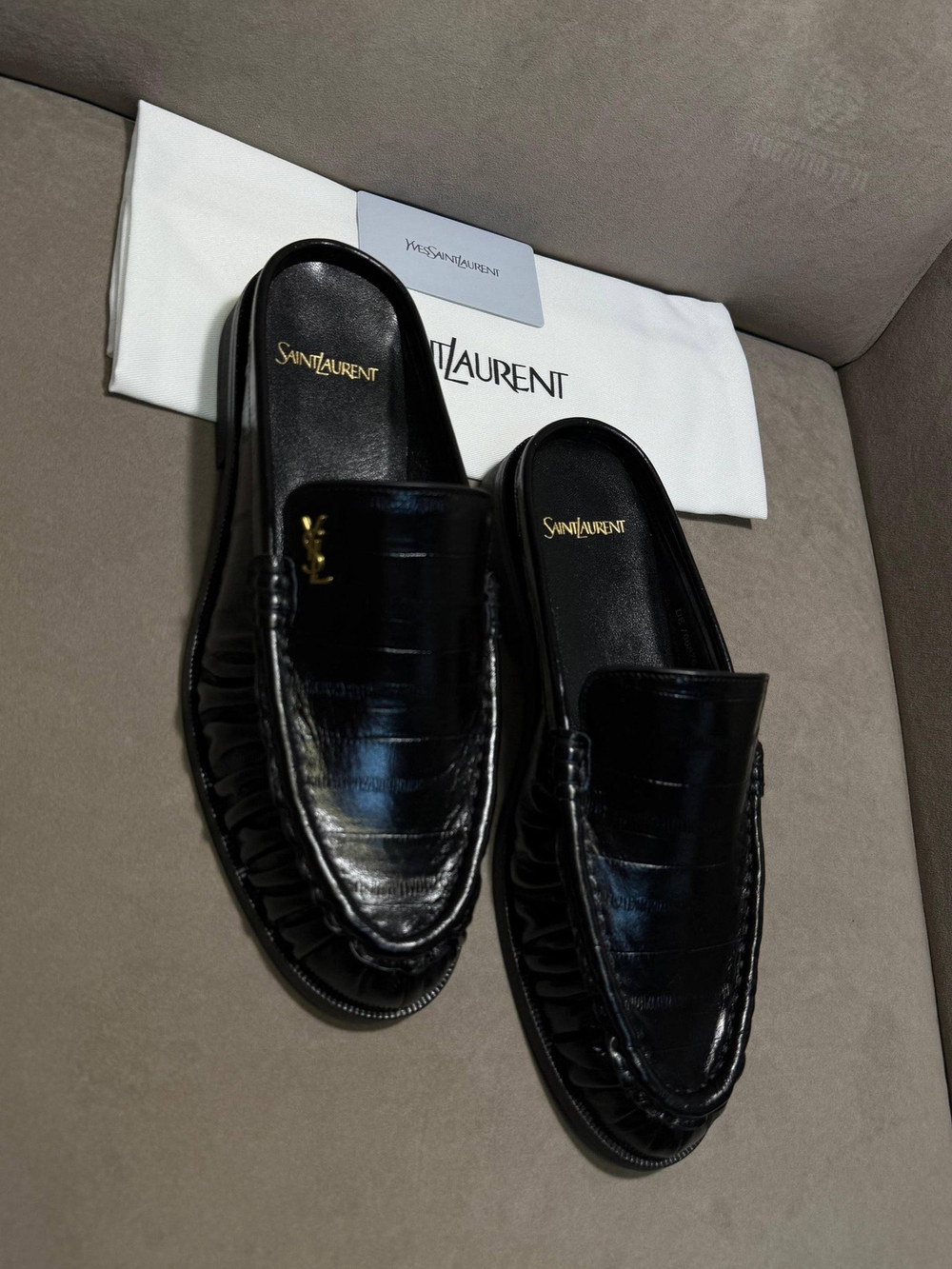 Мюли Yves Saint Laurent