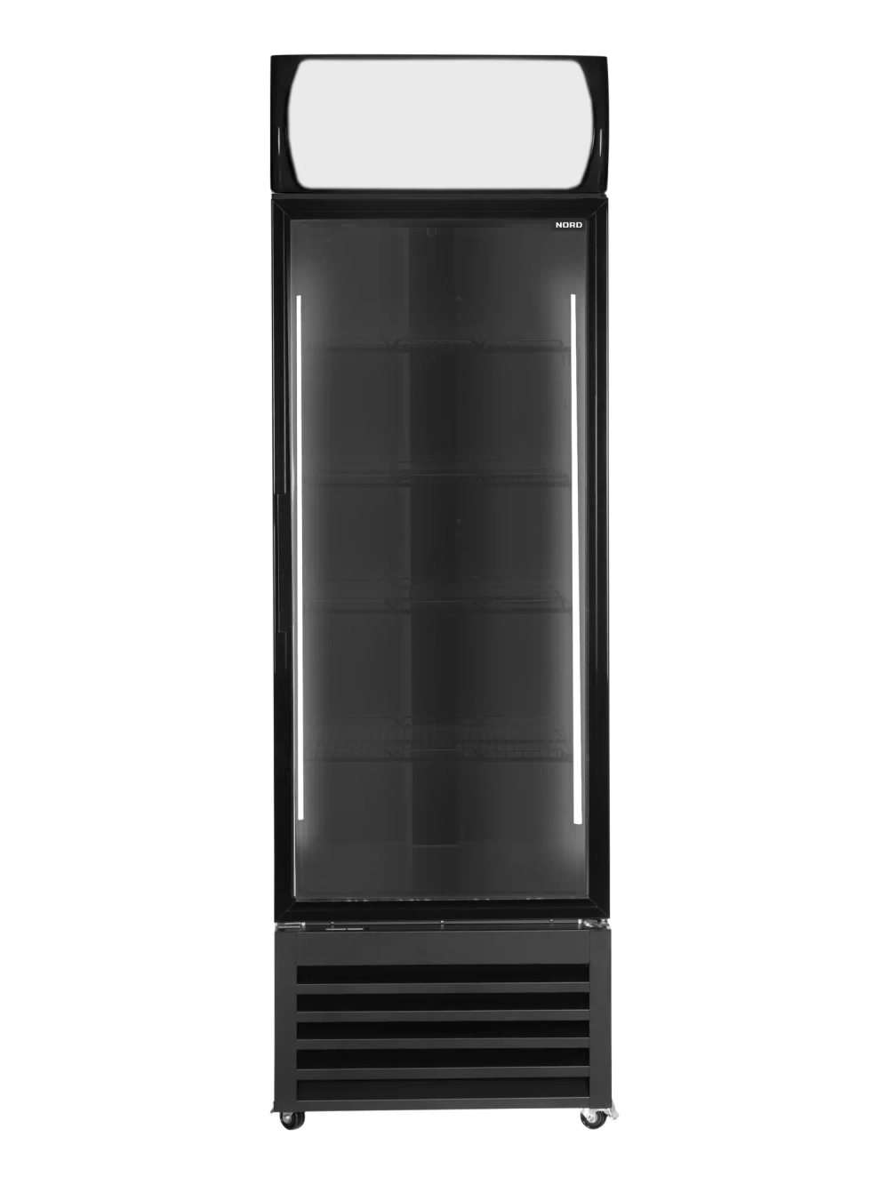 Витрина холодильная Nord RSC 400 GBB черная