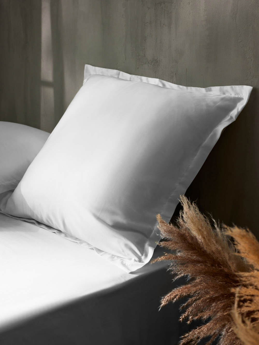 Наволочка SL Home Tencel 70*70+3 см , цв. белый