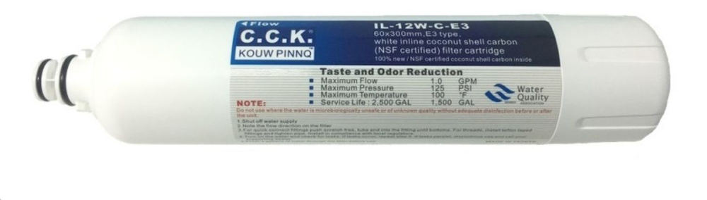 12" Фильтр механический для водоочистителей QM-95 (IL-12W-PT-E3)