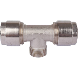 Тройник с наружной резьбой Prandelli 32х3,0х1''