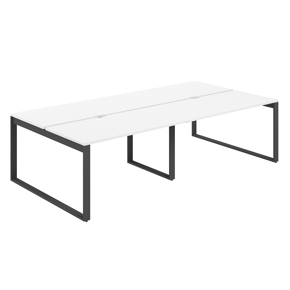 Стол на металлокаркасе AG.146.AR с вырезом ALLEGRO (АЛЛЕГРО)