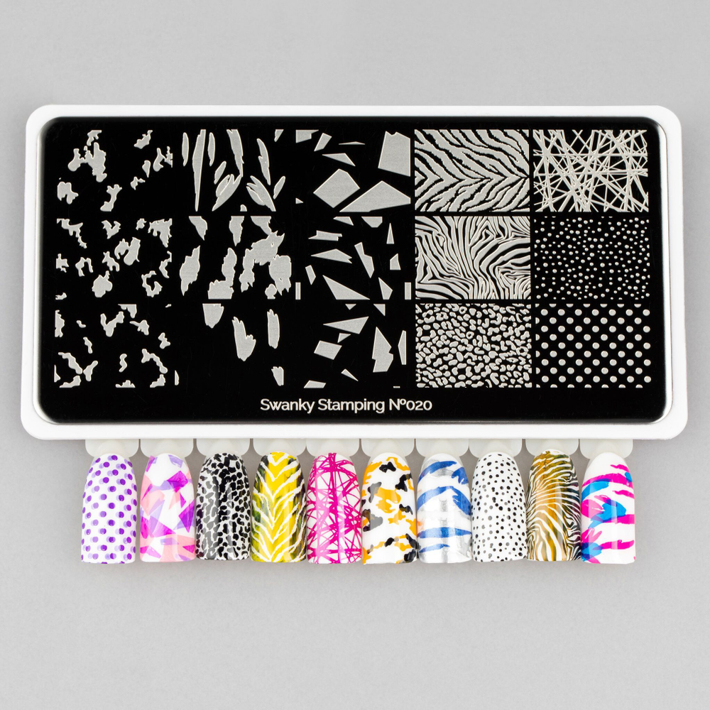 Пластина Swanky Stamping 020