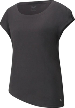Женская теннисная футболка Puma Studio Foundation Tee - Black