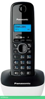 Радиотелефон DECT Panasonic KX-TG1611RUW белый