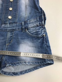 Комбинезон джинсовый 44 размер