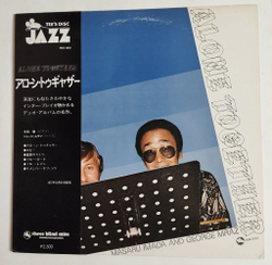 Винтажная виниловая пластинка LP Masaru Imada And George Mraz Alone Together (Japan 1977) (Obi) Three Blind Mice
