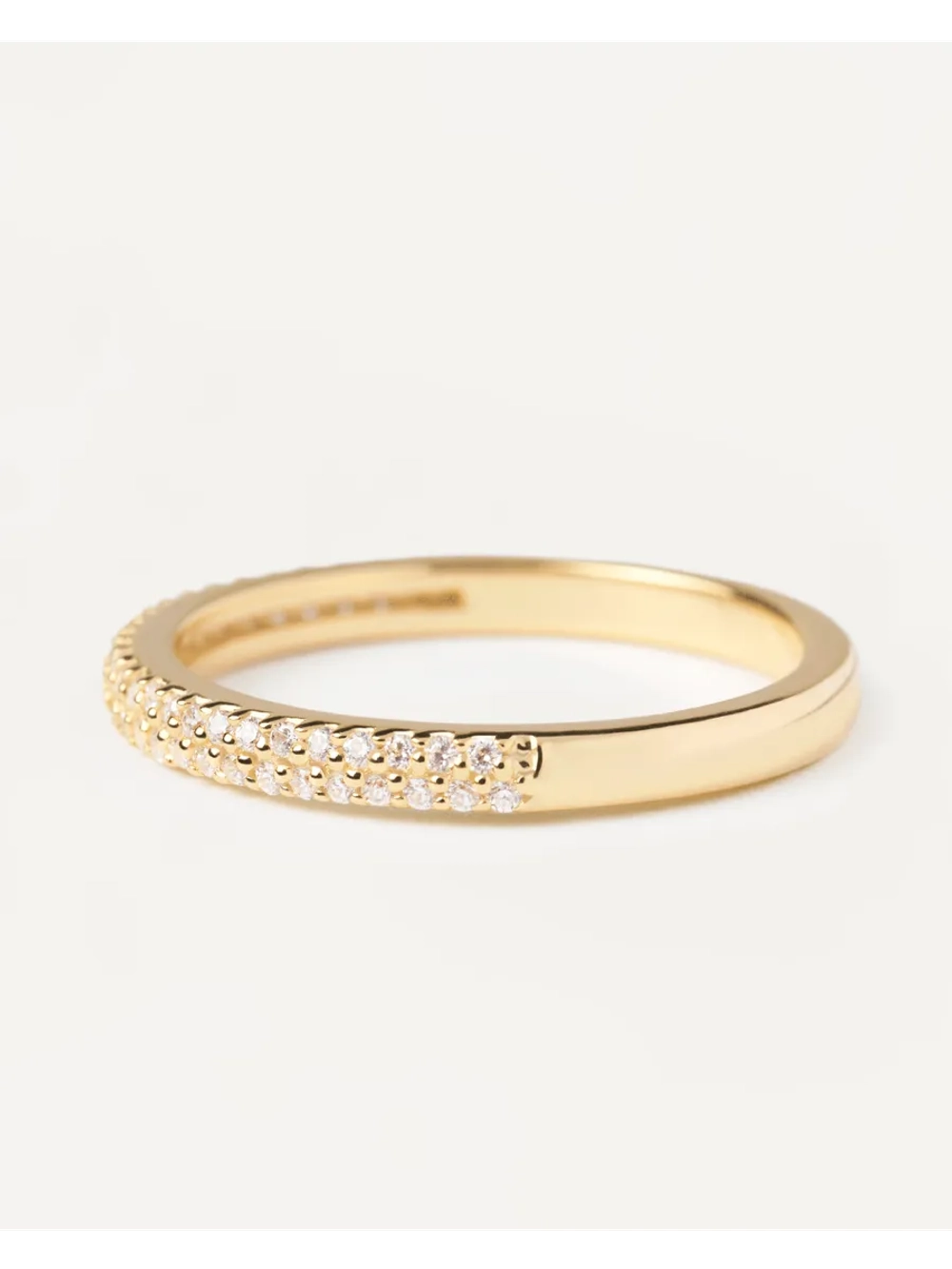 Кольцо женское PDPaola Tiara серебро 925 пробы покрытое золотом 750 пробы AN01-665