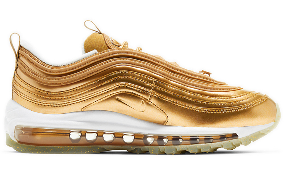 Кроссовки Nike Air Max 97 Metallic Gold (Женская размерная сетка)