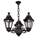 Уличный подвесной светильник Fumagalli SICHEM/RUT 3L E26.120.S30.AXF1R