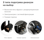 Джакузи с подогревом и гидромассажем 300см
