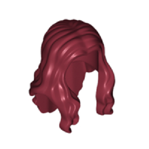 Волосы Эйприл 95225 Dark Red